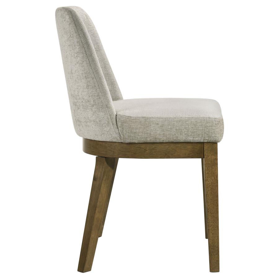 Castlewood Upholstered Side Chair Light Tan (Set of 2) view 9