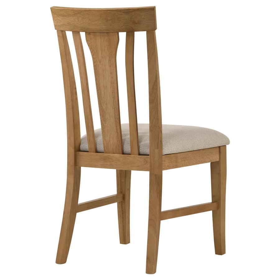 Hartville Dining Side Chair Natural Light Brown (Set of 2) view 8