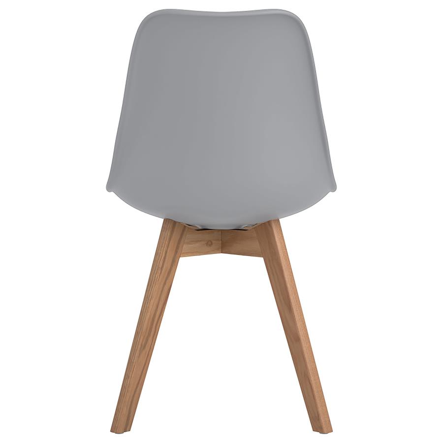 Caballo Polypropylene Dining Side Chair Grey (Set of 2) view 8