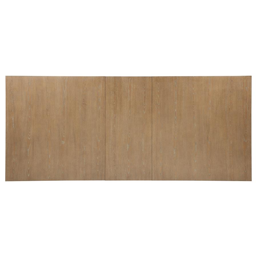 Brockway 104-inch Extension Leaf Dining Table Barley Brown view 9
