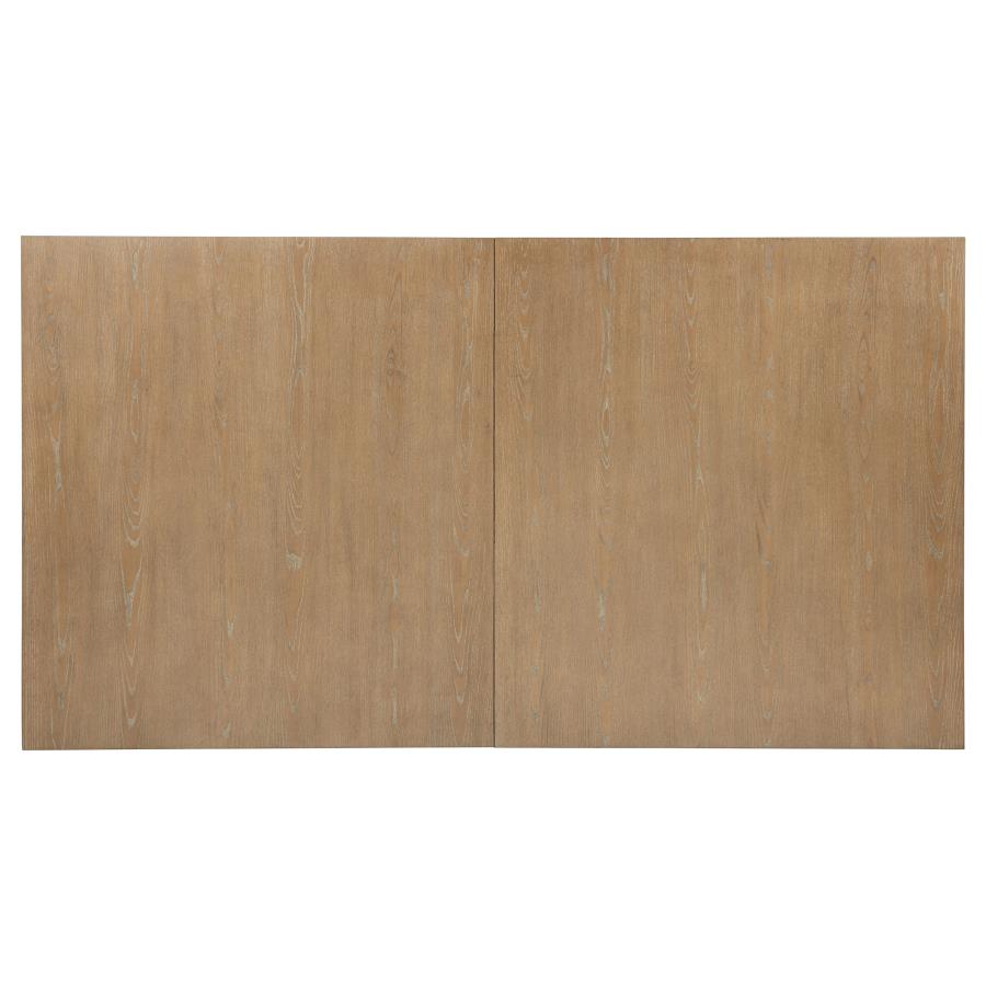Brockway 104-inch Extension Leaf Dining Table Barley Brown view 10
