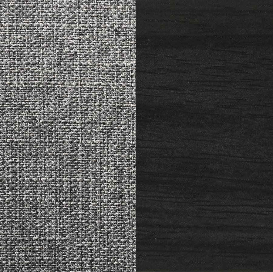 Stevie Padded Wood Dining Arm Chair Black (Set of 2) view 12