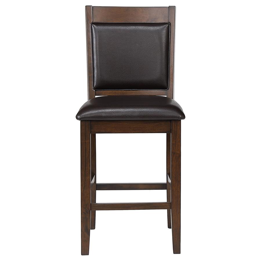 Dewey 5-piece Rectangular Dining Table Set Walnut view 8
