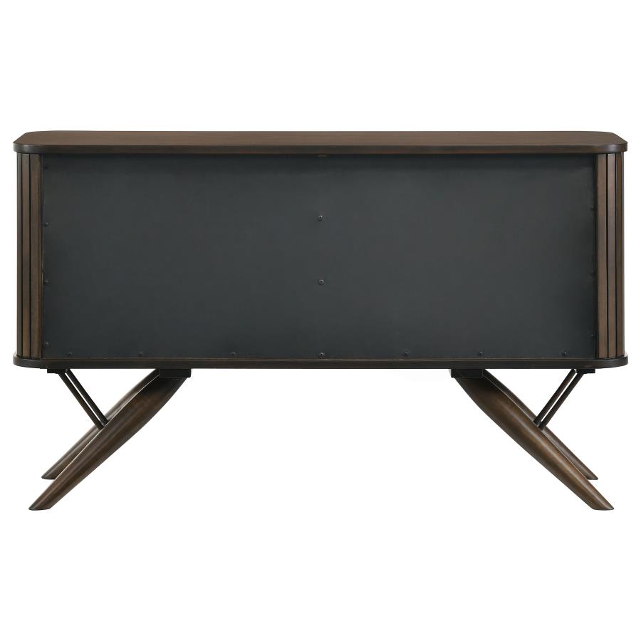 Wes 2-door Sideboard Buffet Storage Cabinet Dark Walnut view 8