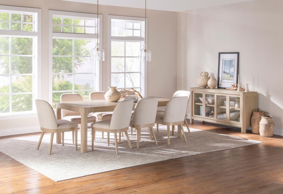 Solano 90-inch Extension Dining Table Weathered Mango view 12