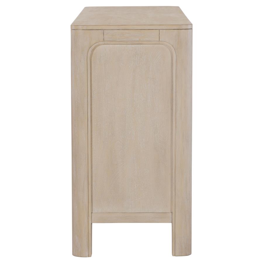 Solano Sliding Door Dining Sideboard Server Weathered Mango view 8
