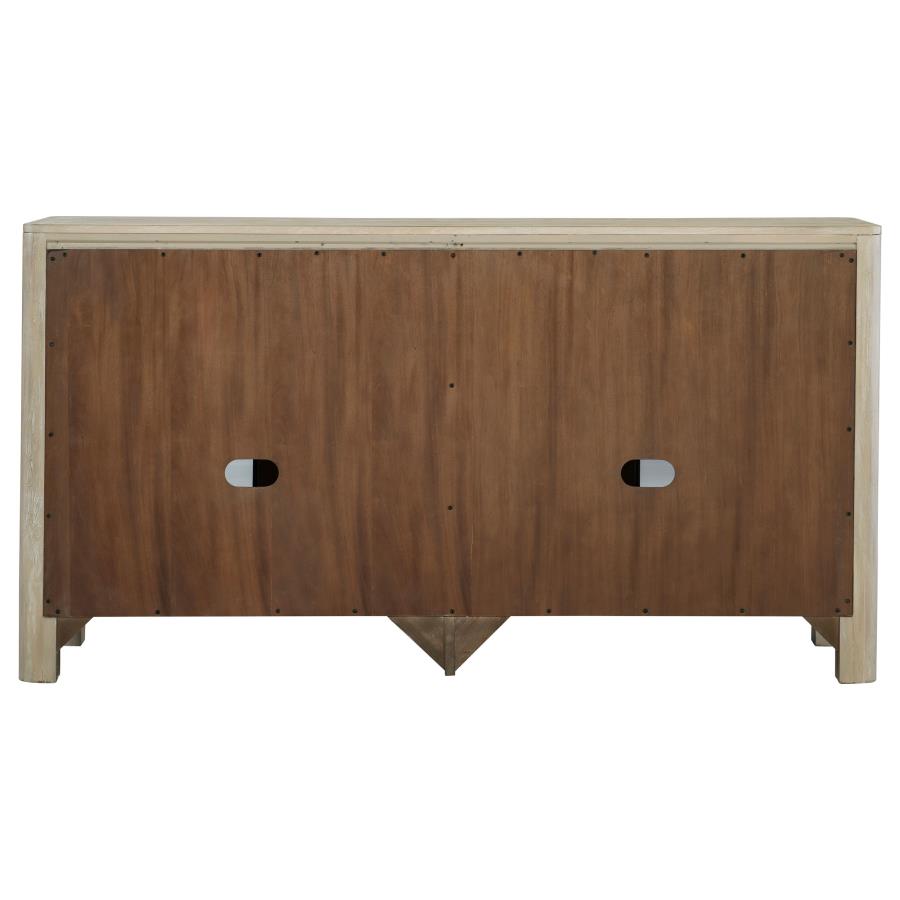 Solano Sliding Door Dining Sideboard Server Weathered Mango view 10