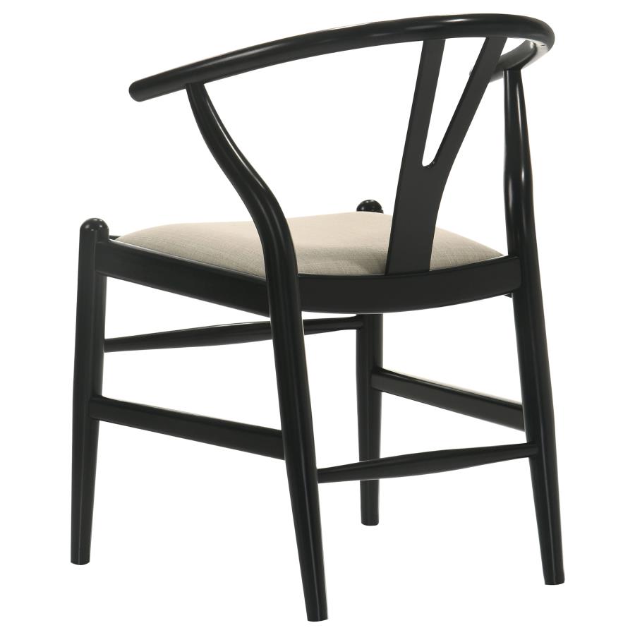 Crestmont 5-piece Extension Leaf Dining Table Set Black view 11