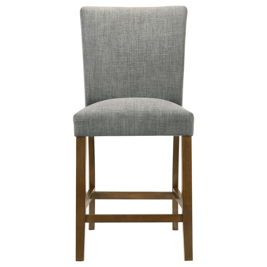 Paxton 5-piece Round Glass Top Counter Height Dining Set Grey view 9