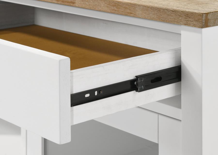 Hollis 2-door Dining Sideboard Buffet Storage Cabinet White view 14