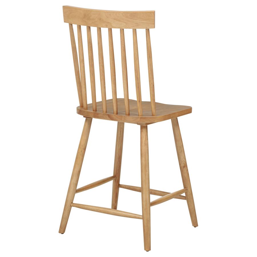 Andrews Windsor Counter Height Dining Side Chair Light Ash (Set of 2) view 9
