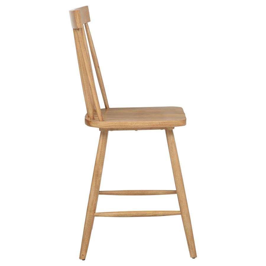 Andrews Windsor Counter Height Dining Side Chair Light Ash (Set of 2) view 10