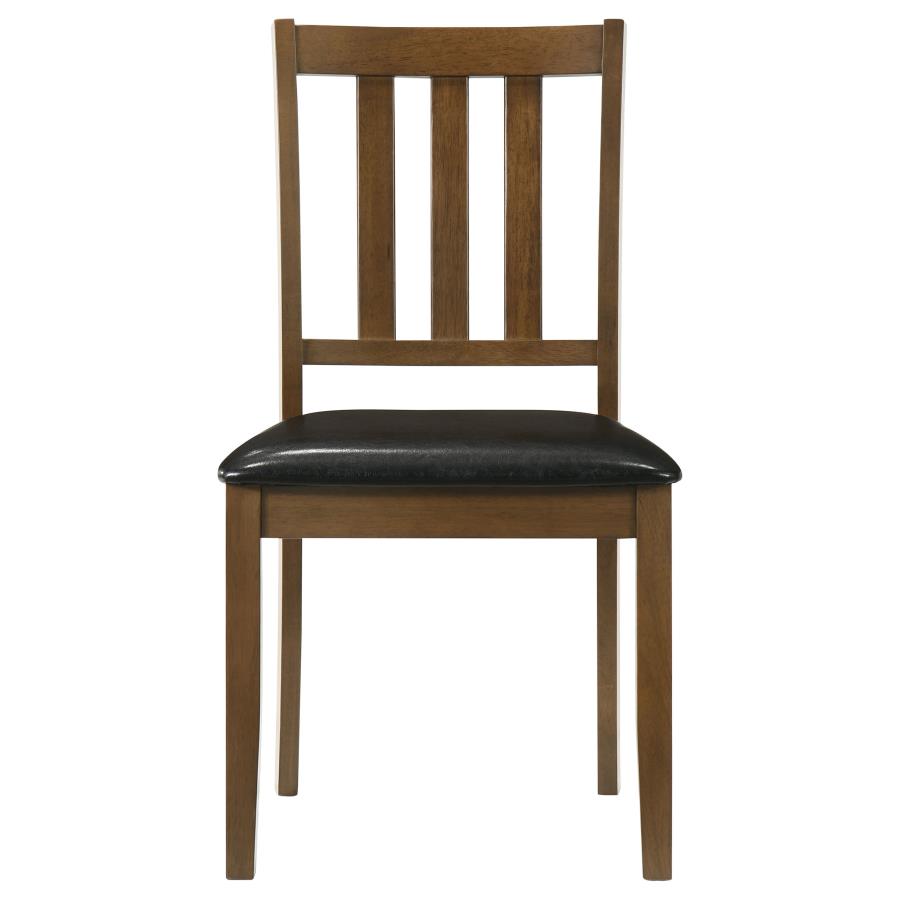 Parkwood 5-piece Square Dining Table Set Honey Brown view 8