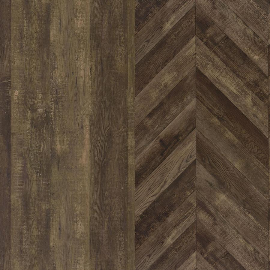 Mendoza 2-door Home Bar Cabinet Wine Storage Rustic Oak view 12