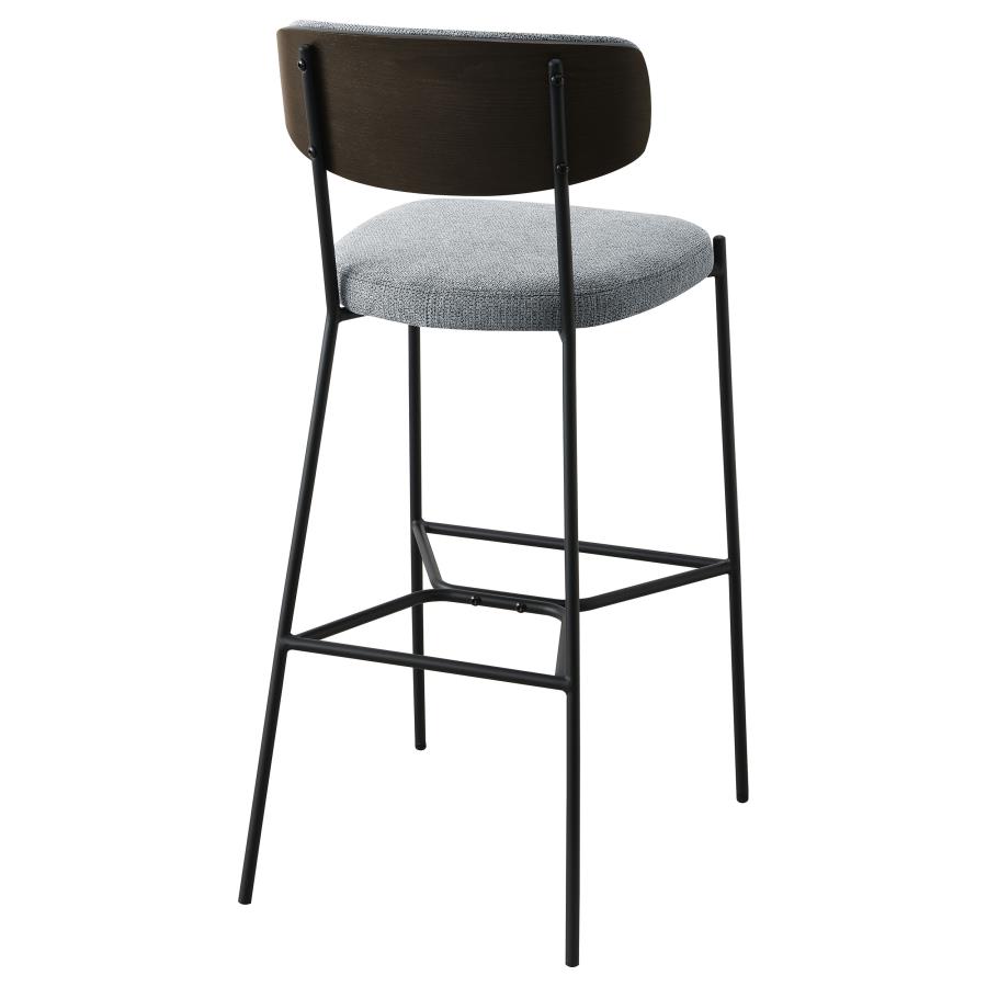 Elison Pub Height Bar Stool Grey (Set of 2) view 8