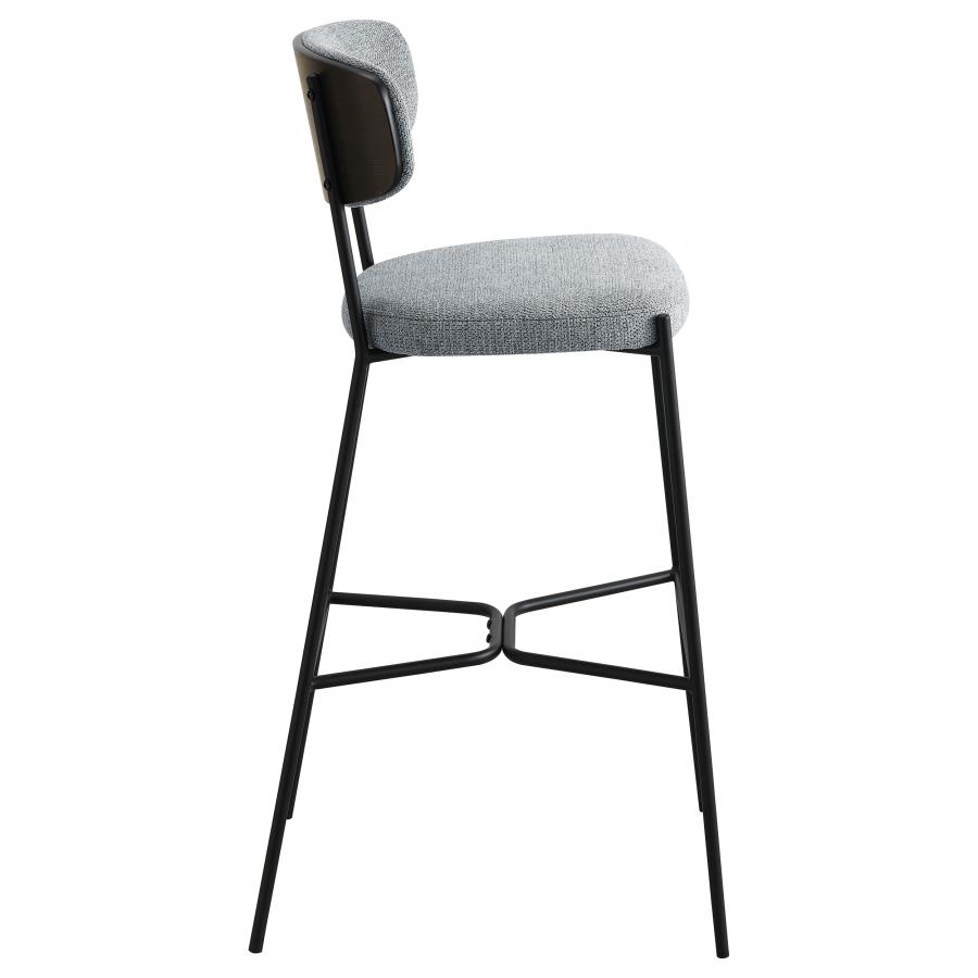 Elison Pub Height Bar Stool Grey (Set of 2) view 9