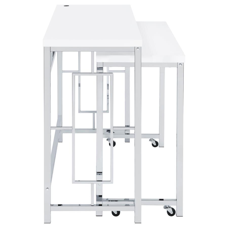 Jackson 4-piece Multipurpose Counter Height Table Set White view 8