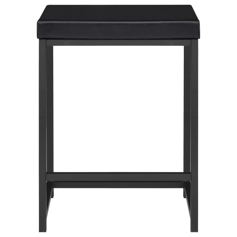 Hawes 4-piece Multipurpose Counter Height Table Set Black view 8
