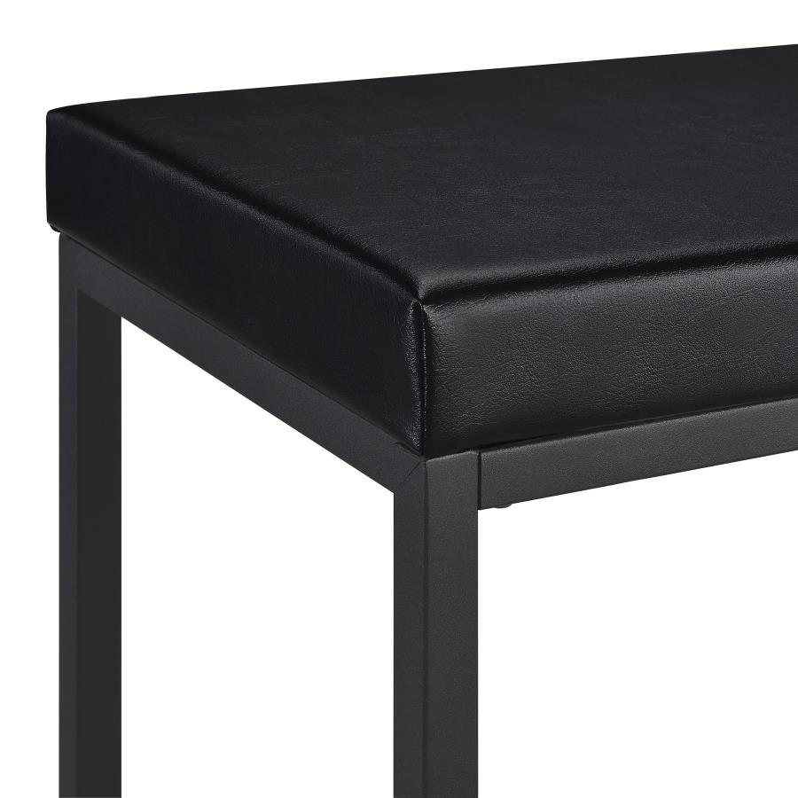 Hawes 4-piece Multipurpose Counter Height Table Set Black view 14