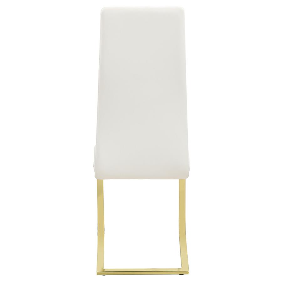 Montclair Upholstered Dining Side Chair White (Set of 4) view 8