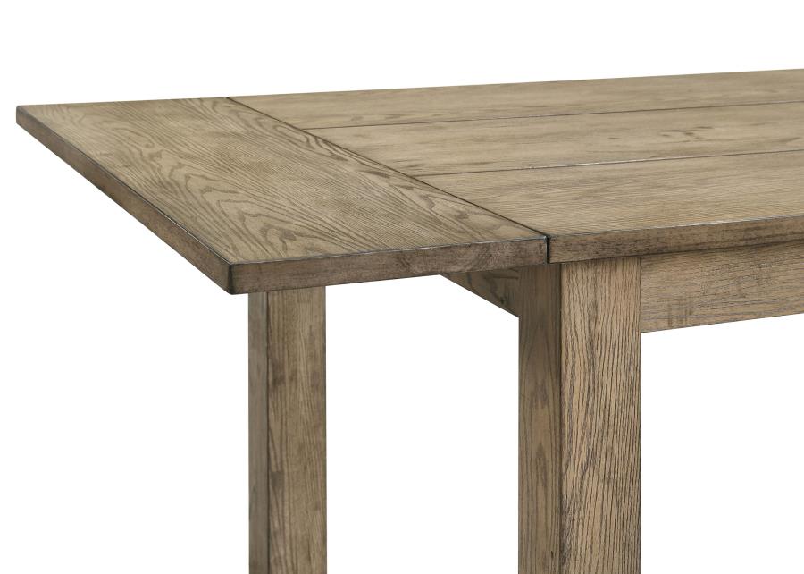 Cardova 87-inch Solid Wood Extension Dining Table Vineyard Oak view 9