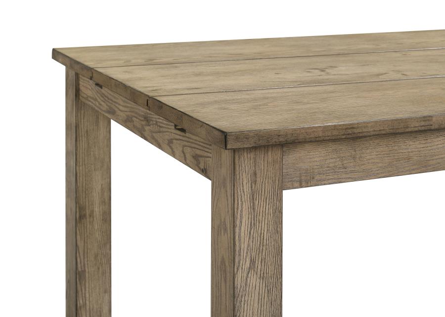 Cardova 87-inch Solid Wood Extension Dining Table Vineyard Oak view 10