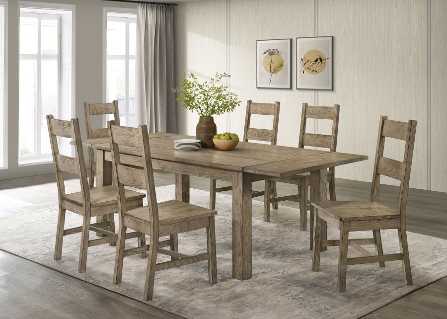 Cardova Solid Wood Dining Side Chair Vineyard Oak (Set of 2) view 12