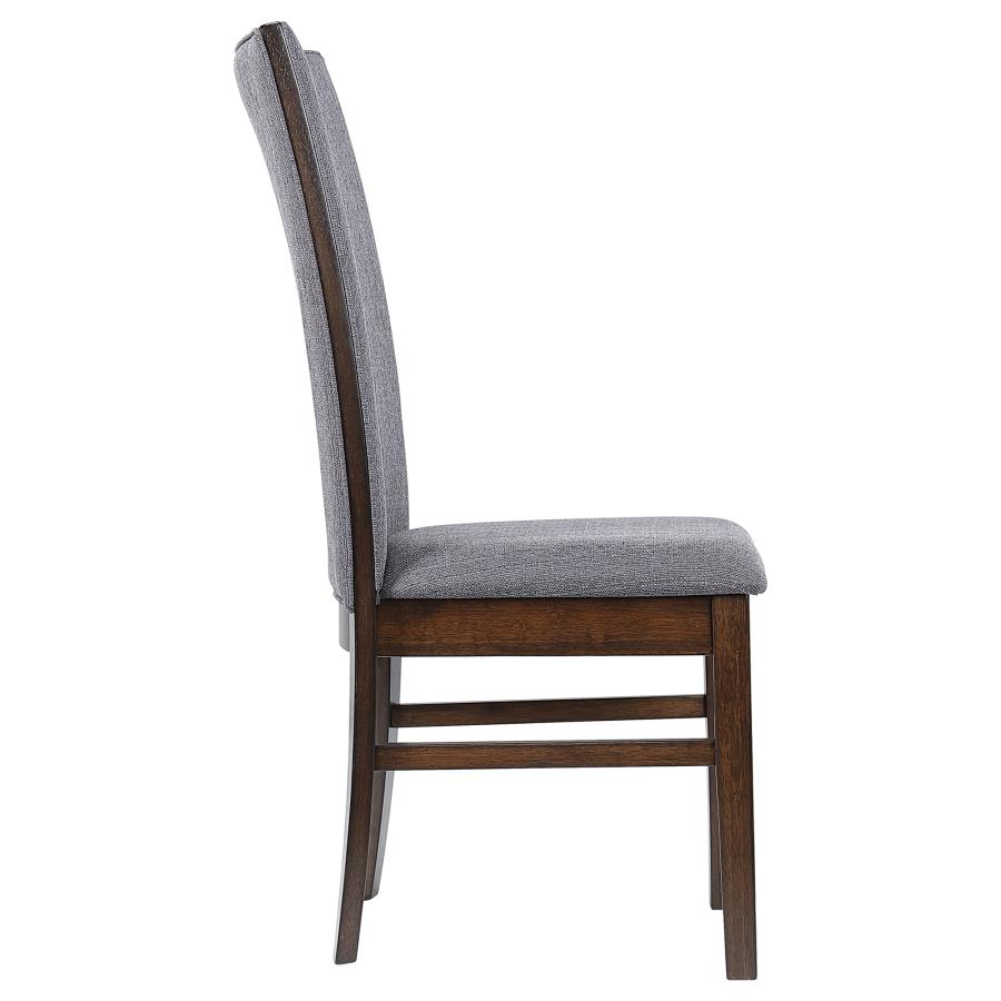 Sherwood Upholstered Dining Side Chair Grey (Set of 2) view 9