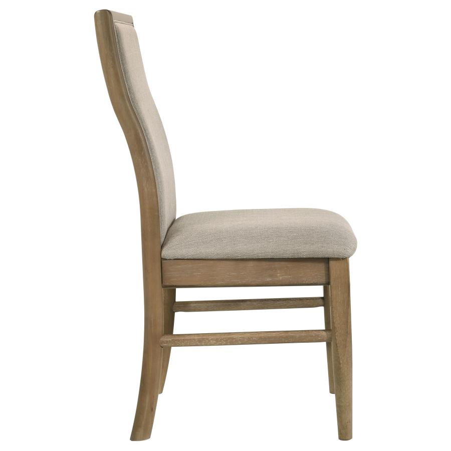 Adina Upholstered Dining Side Chair Barley (Set of 2) view 9