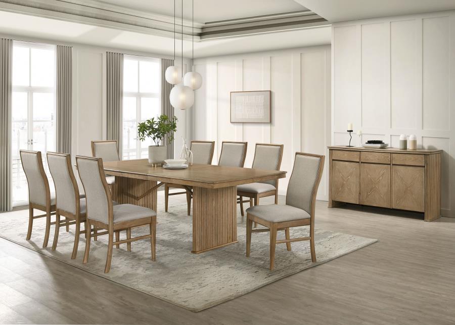 Adina Upholstered Dining Side Chair Barley (Set of 2) view 15
