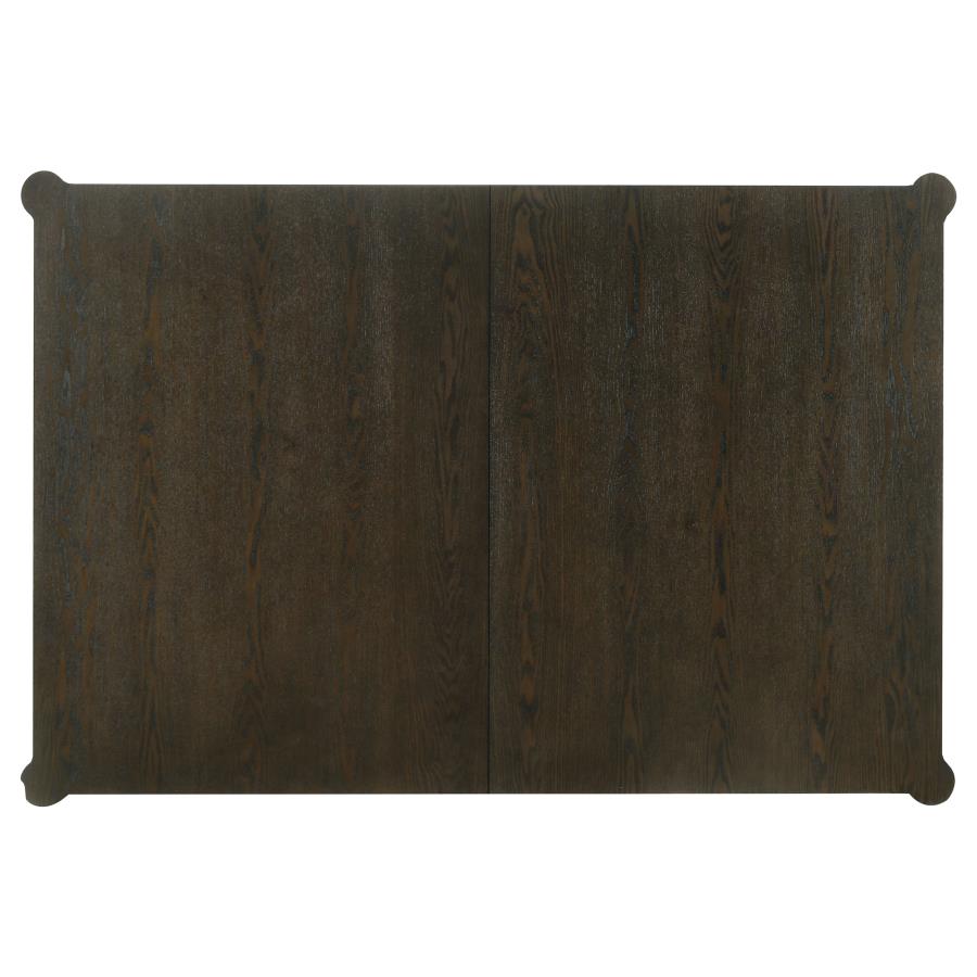 Reseda 81-inch Extension Leaf Dining Table Ash Brown view 10