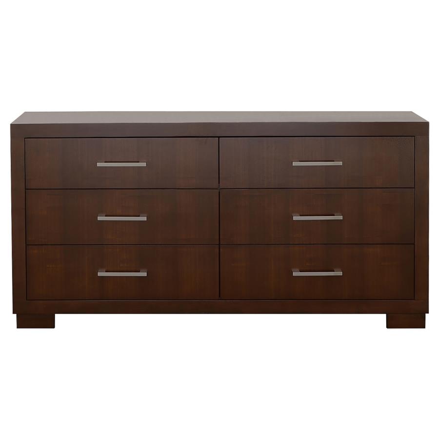 Jessica 4-piece Queen Bedroom Set Cappuccino view 10