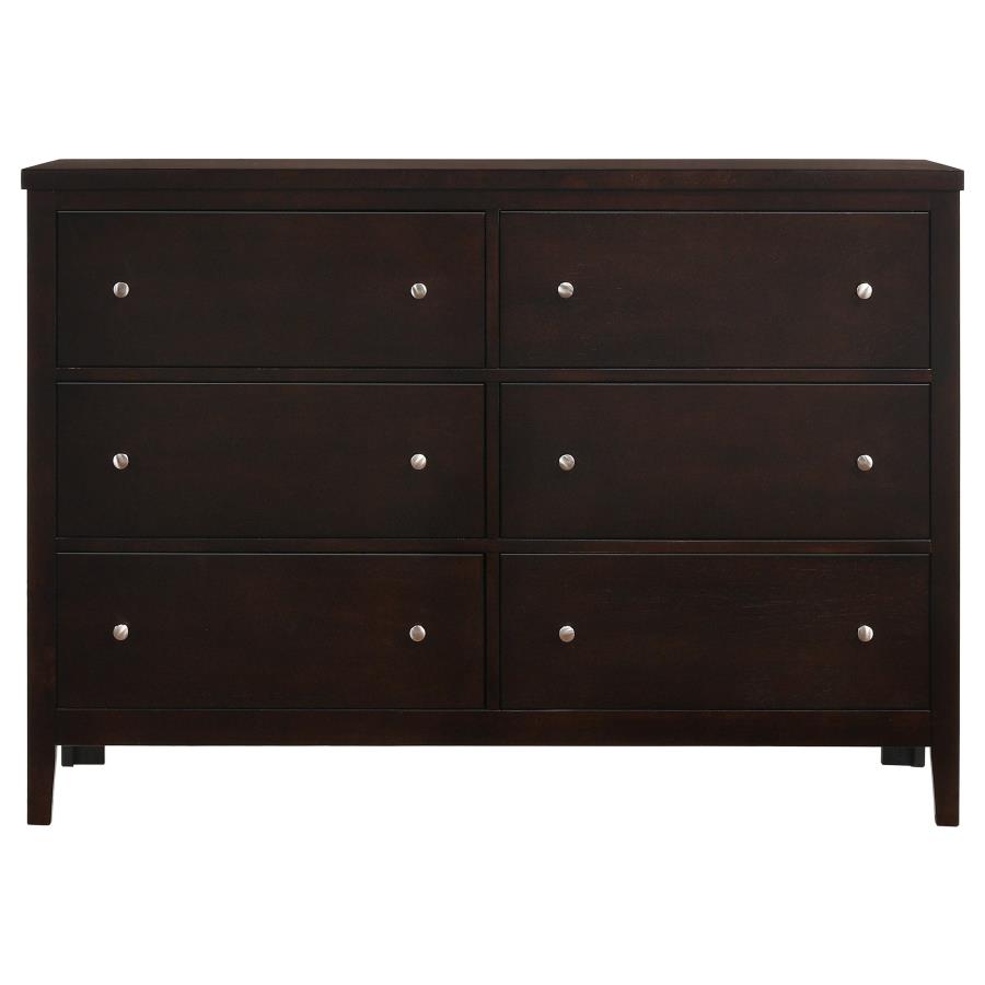 Carlton 4-piece Twin Bedroom Set Cappuccino view 9