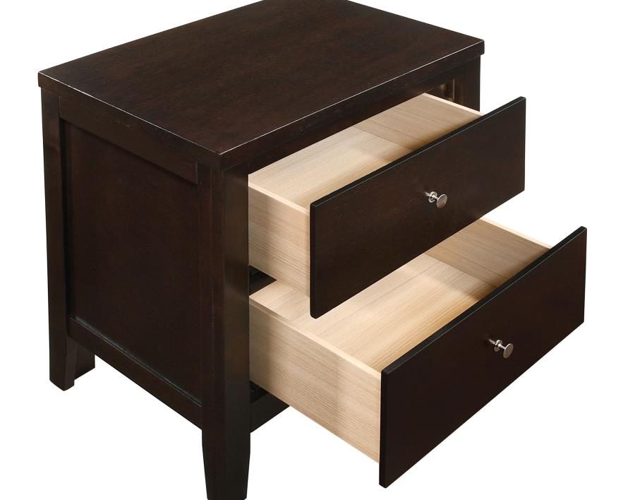 Carlton 4-piece Twin Bedroom Set Cappuccino view 13