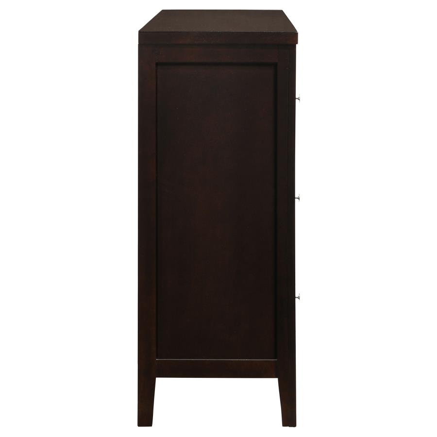 Carlton 6-drawer Dresser Cappuccino view 9