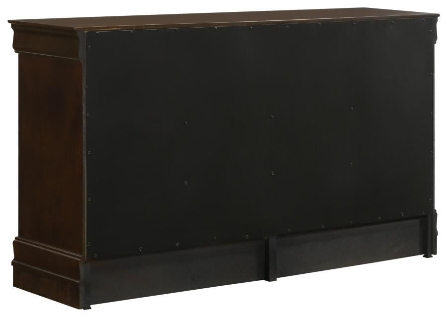 Louis Philippe 4-piece Eastern King Bedroom Set Cappuccino view 10