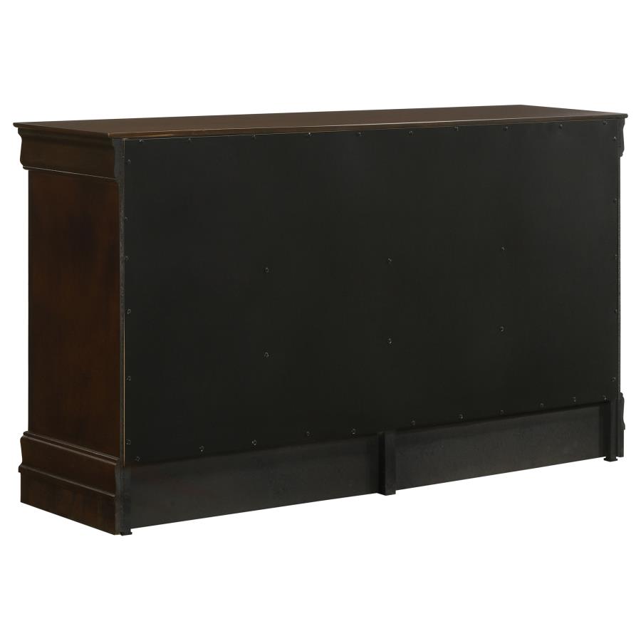Louis Philippe 5-piece Eastern King Bedroom Set Cappuccino view 10