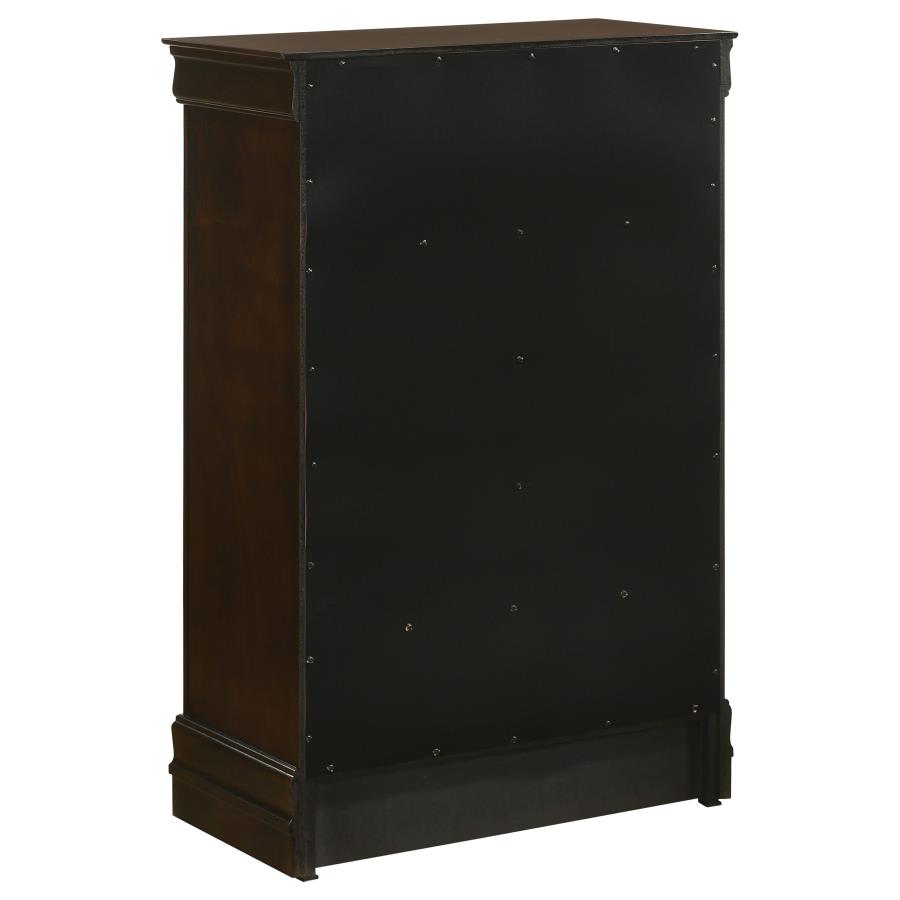 Louis Philippe 5-piece Eastern King Bedroom Set Cappuccino view 14