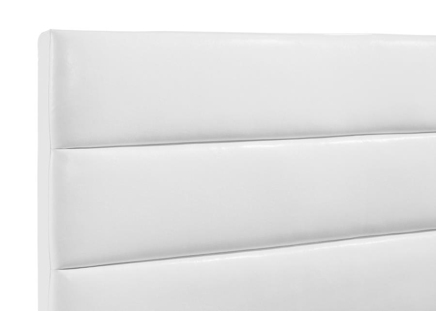 Felicity 4-piece Queen Bedroom Set White High Gloss view 11