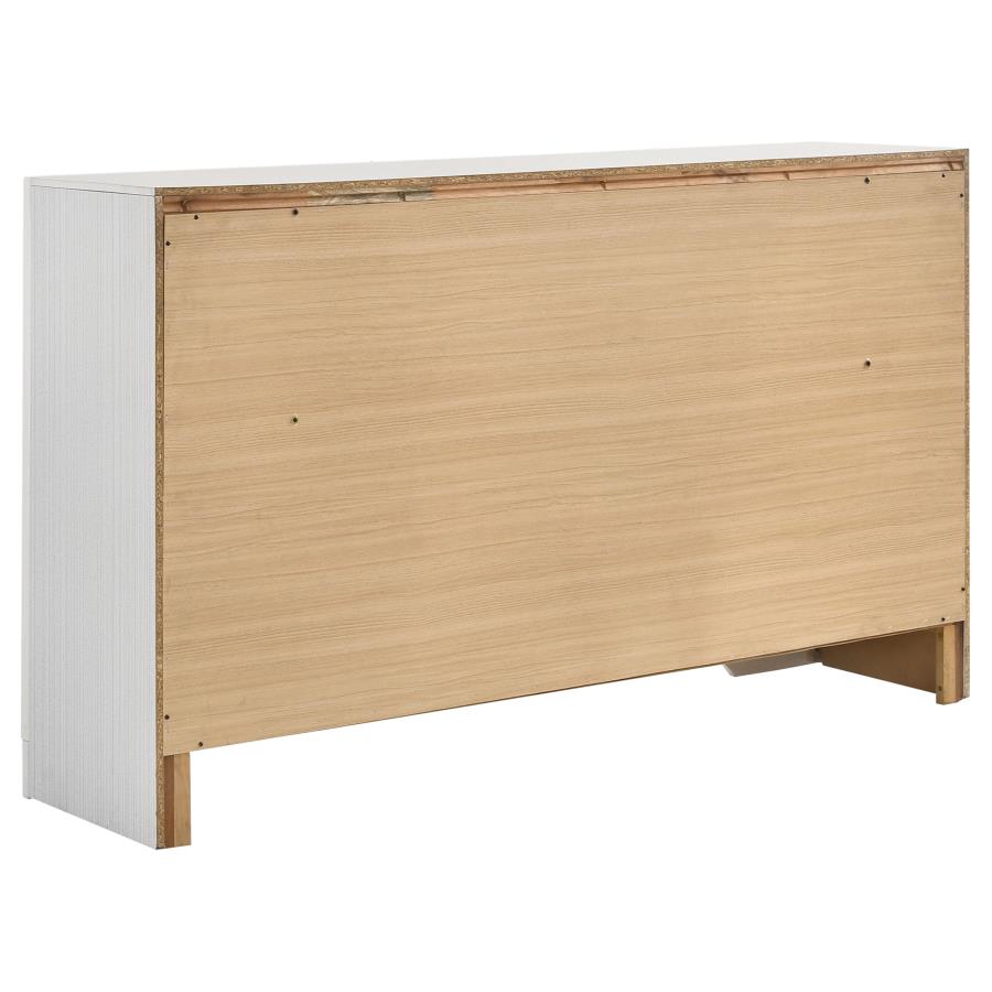Miranda 5-piece Queen Bedroom Set White view 8