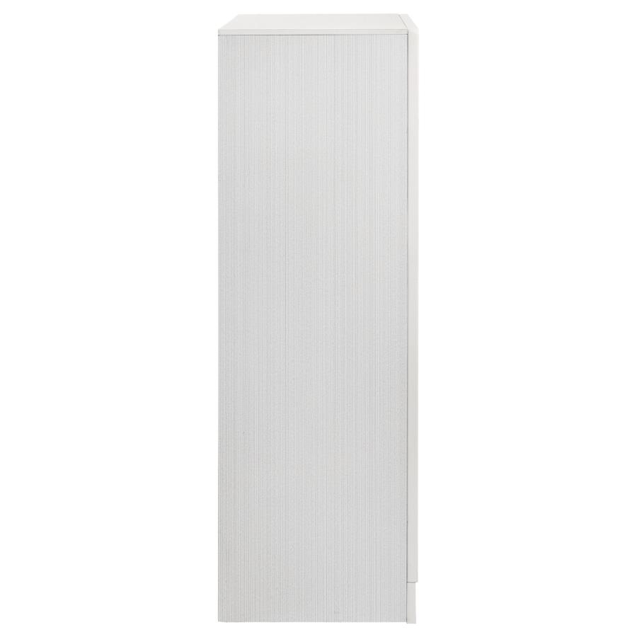 Miranda 6-drawer Bedroom Chest White view 9