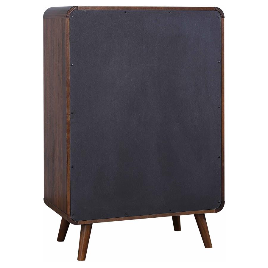 Robyn 5-piece Full Bedroom Set Dark Walnut view 12