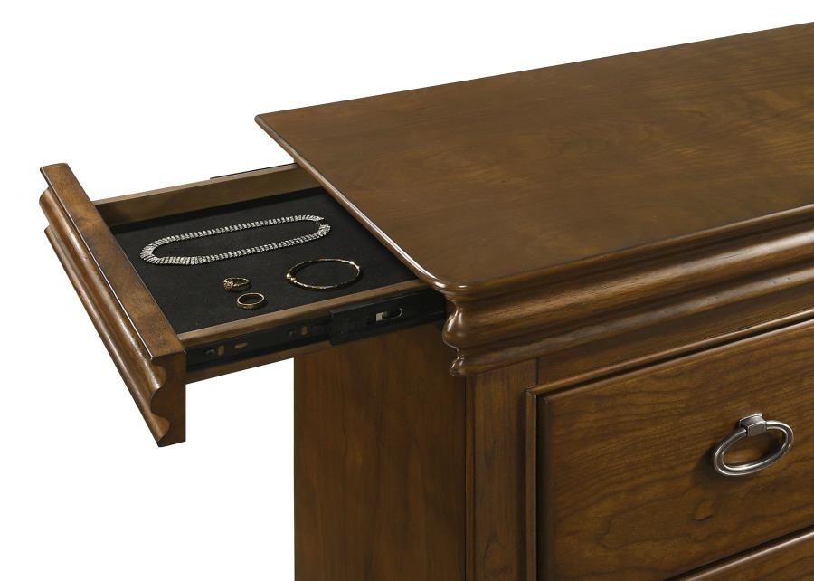 Garland 5-piece Eastern King Bedroom Set Brown Cherry view 13