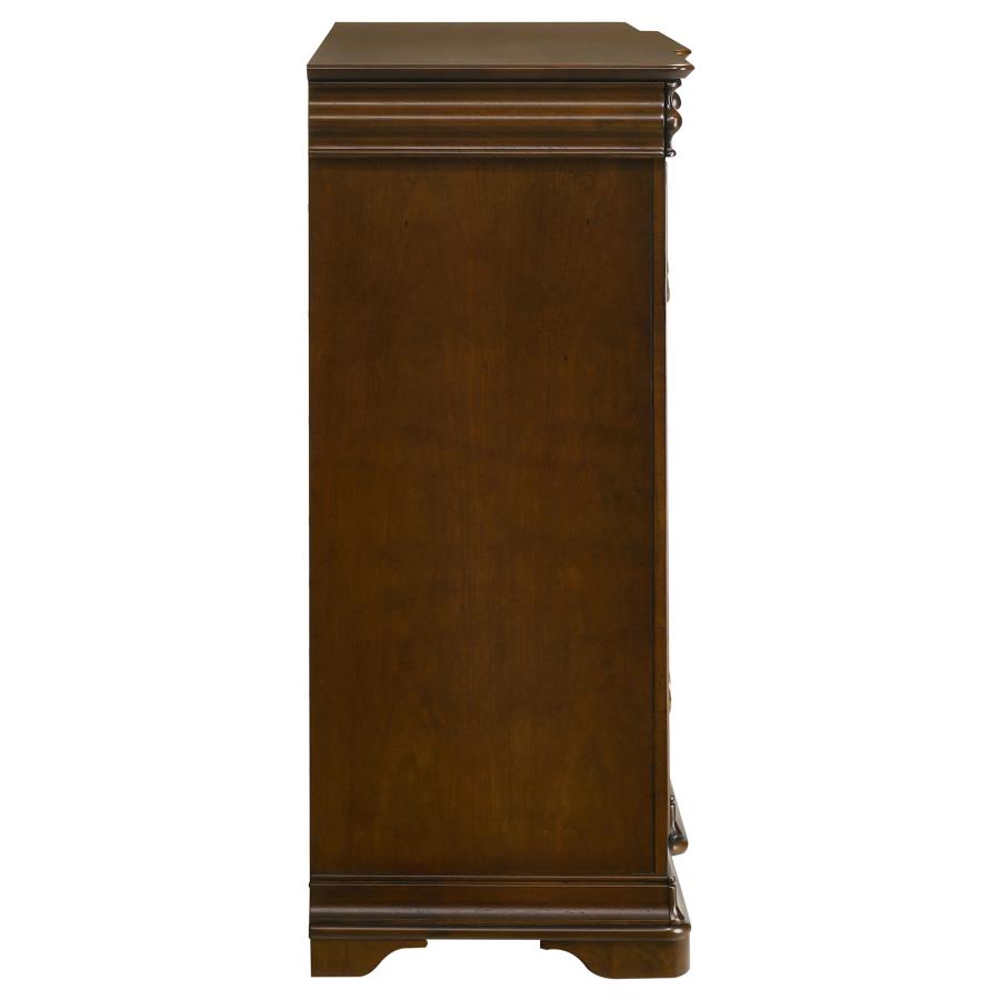 Garland 11-drawer Bedroom Dresser Cabinet Brown Cherry view 9