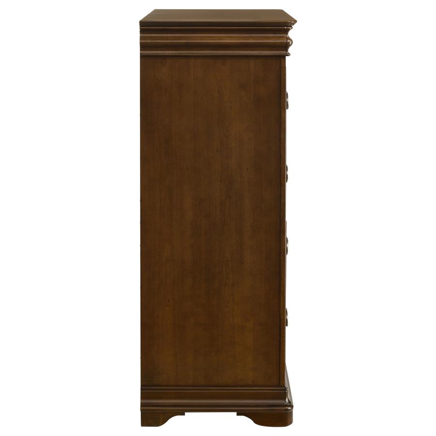 Garland 4-drawer Bedroom Chest of Drawers Brown Cherry view 9