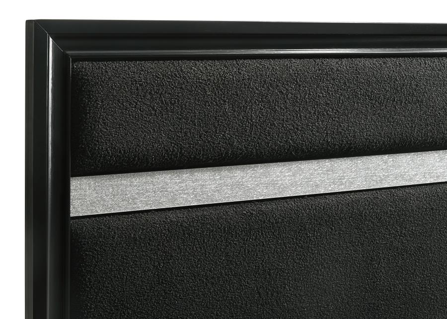 Miranda 4-piece Full Bedroom Set Black view 13
