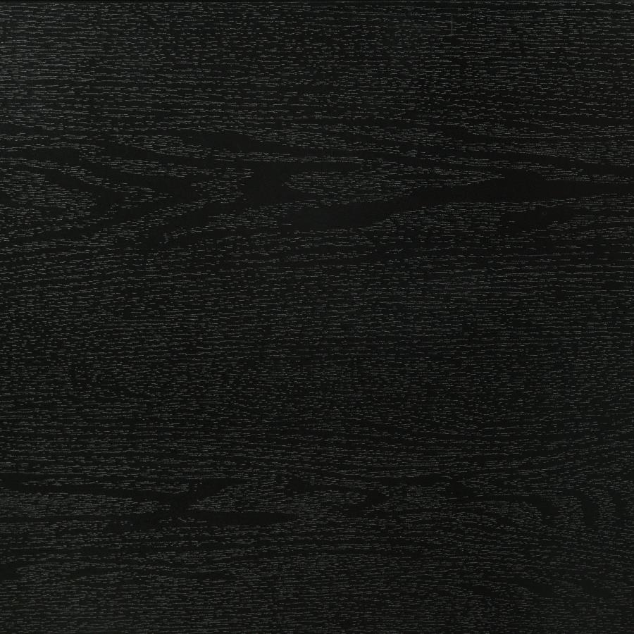 Miranda 54-inch Upholstered Full Panel Bed Black view 8