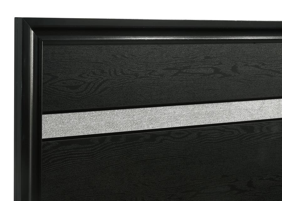 Miranda 4-piece Queen Bedroom Set Black view 13
