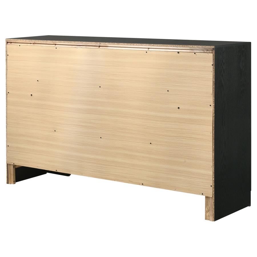 Miranda 9-drawer Dresser Black view 8