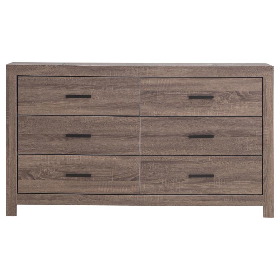 Brantford 4-piece Queen Bedroom Set Barrel Oak view 9